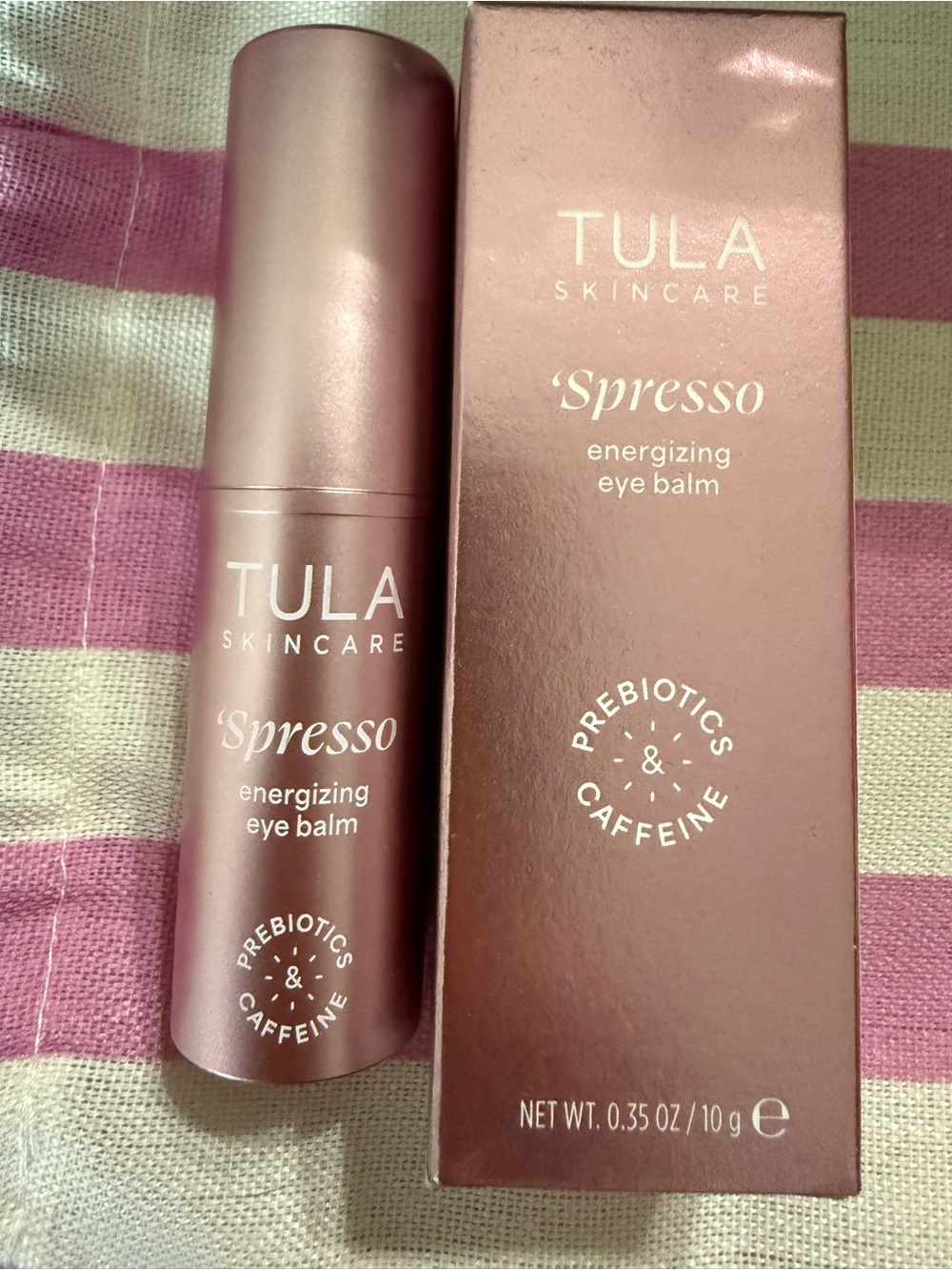 Tula ‘Spresso Energizing Eye Balm - Pink